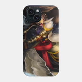 Anime warrior with a BIG f#*kin weapon Phone Case