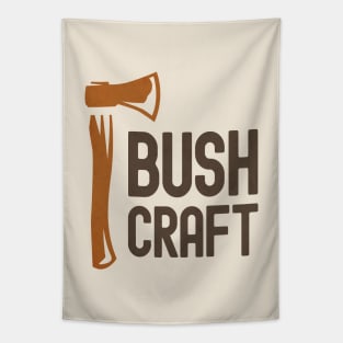 Bushcraft Outdoor Survival Living Nature Camping Adventure Tapestry