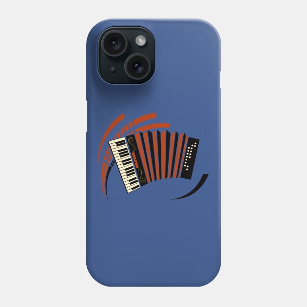 Accordians are Cool Phone Case by Uncle Pickles