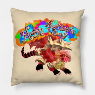 Happy Mother's Day by dragon Aesclepius Pillow