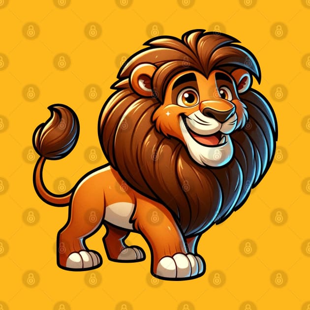 Cute lion by Ferdi Everywhere