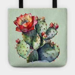 Blooming Cactus Tote