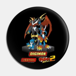 Veemon Evolutions-For fight videogames lovers Pin