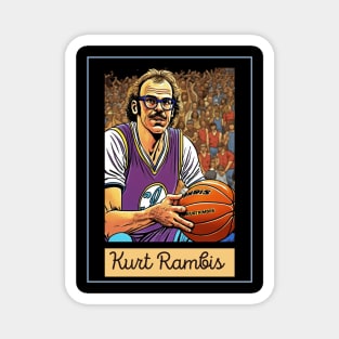 Kurt Rambis Vintage Style Magnet