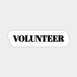 volunteer Magnet