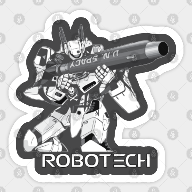 VF-1 Valkyrie - Macross - Sticker | TeePublic