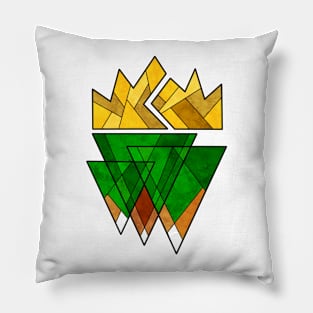 King Under Mountain Pillow