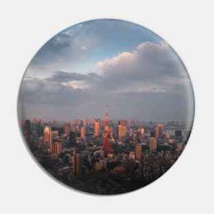 Tokyo Skyline Pin