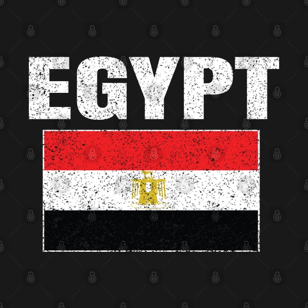 Egyptian National Flag Vintage Egypt Country Gift by Grabitees