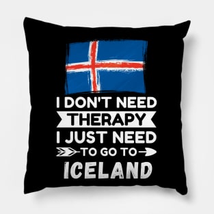 Iceland Visit Pillow