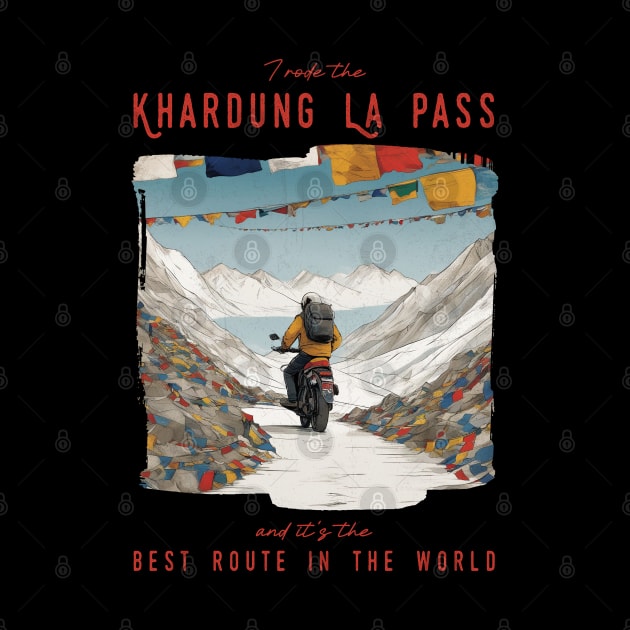 I rode the Khardung La Pass and it is the best motorcycle route in the world by Bikerkulture