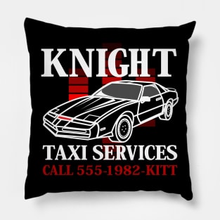 Knight Taxi Services Pillow