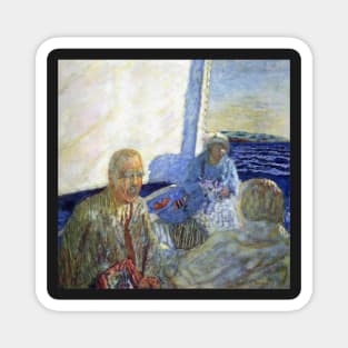 at sea 1924 - Pierre Bonnard Magnet