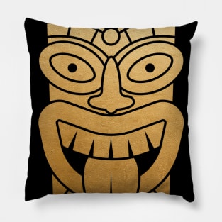 Tiki Man Pillow