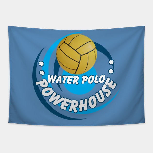 Water Polo powerhouse high school, college and professional pool sport Tapestry by Shean Fritts 