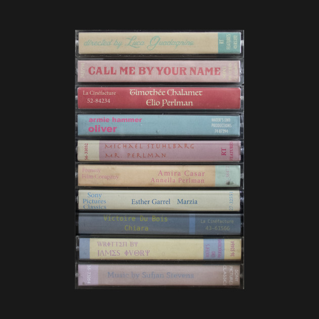 Disover Call Me by Your Name Cassettes - Call Me By Your Name - T-Shirt