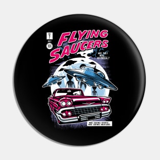 Flying Saucers Pin