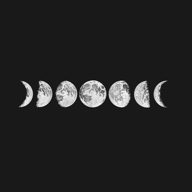 Lunar Phases - Moon - Phone Case
