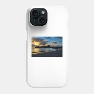 Sunset on Pigeon Island Phone Case