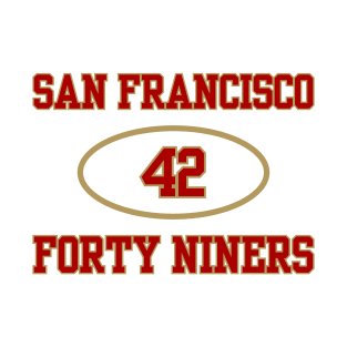 SAN FRANCISCO 49ERS RONNIE LOTT #42 T-Shirt