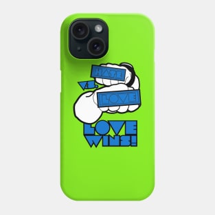 Love vs hate Phone Case