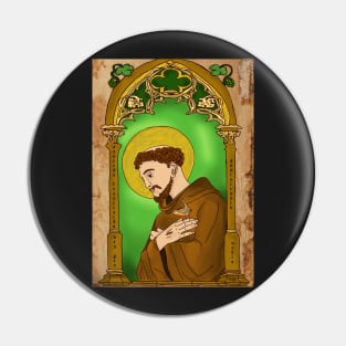 Saint Francis Pin