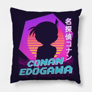 Conan Edogawa - Vaporwave Pillow