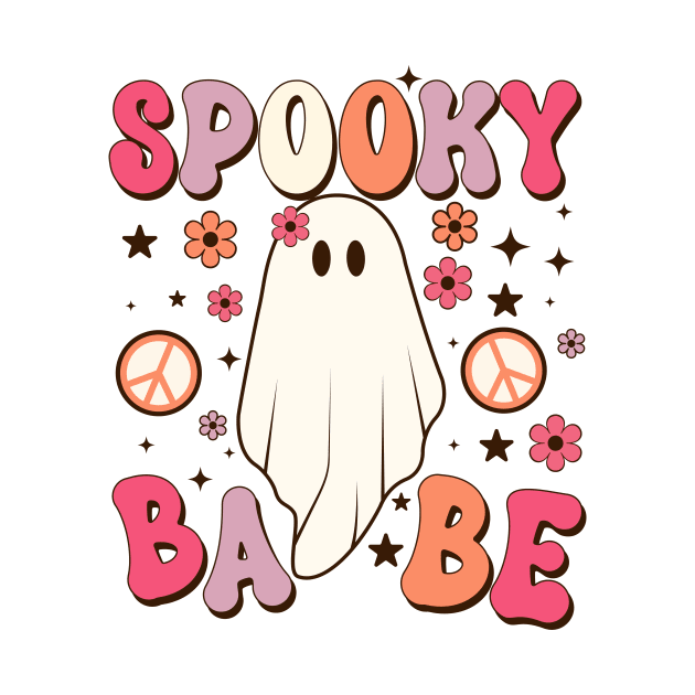 Spooky Babe by LMW Art