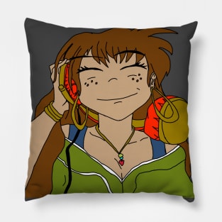 Cute anime girl Pillow