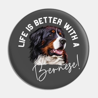 Bernese Mountain Dog Pin