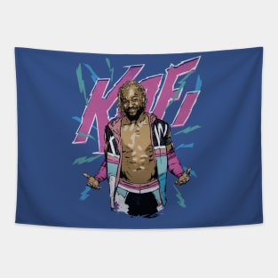 Kofi Kingston Lightning Tapestry