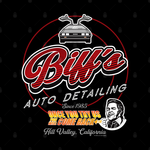 Biff's Auto Detailing Sign by Alema Art