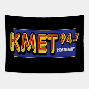 vintage KMET 94.7 radio Tapestry