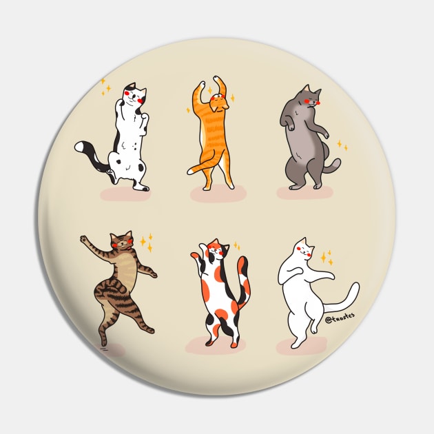 Cat Dance Pin by trostes