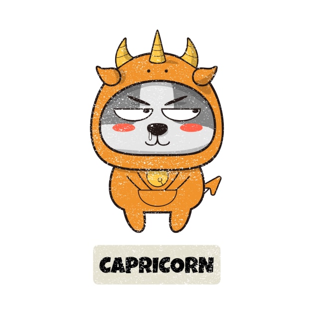 Funny Zodiac Baby Capricorn by vukojev-alex