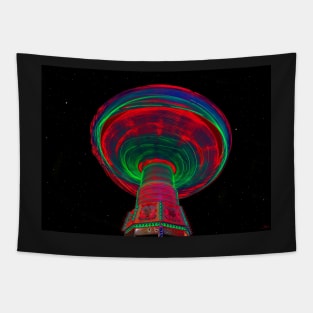 Space Wheel Tapestry