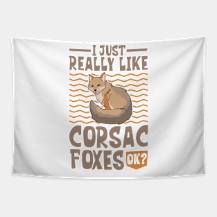 I just really love Corsac Foxes - Corsac Fox Tapestry