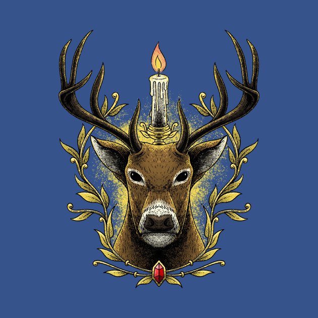 Disover Lightdeer - Deer - T-Shirt