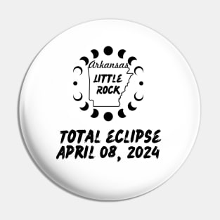 Arkansas Total Solar Eclipse 2024 Pin