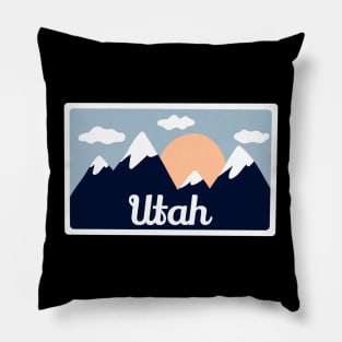 Utah Snowboarding - Utah Hiking Pillow