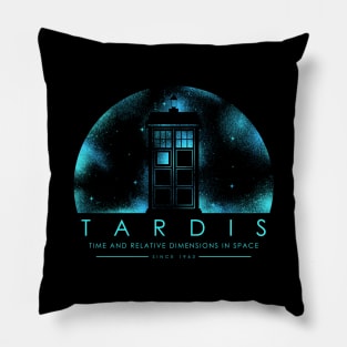 Tardis - Time And Relative Dimensions In Space Pillow