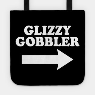 Glizzy Gobbler Pointing Arrow Tote