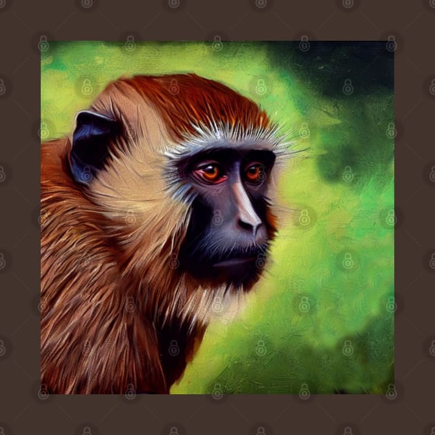 Monkey Portrait . by Canadaman99