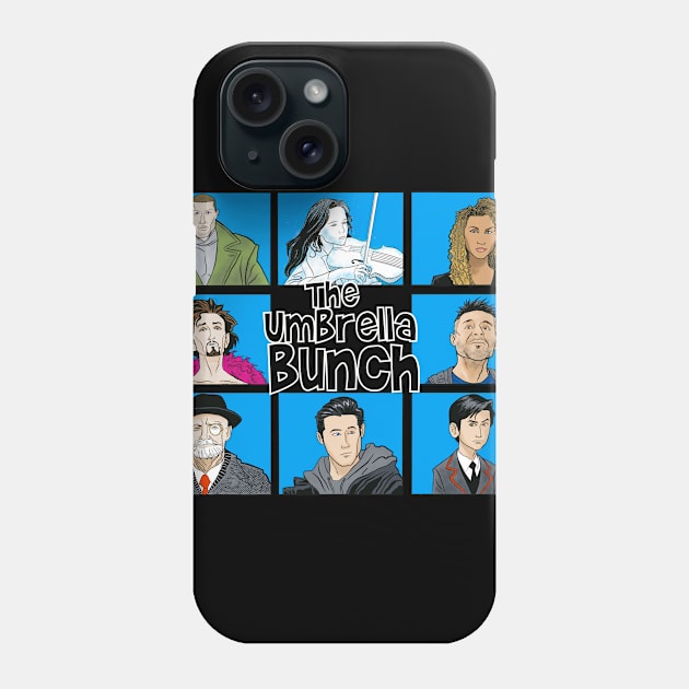 The Umbrella Bunch Phone Case by kentcribbs