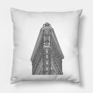 Flatiron Bulding NYC Pillow