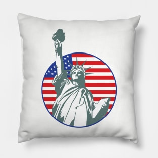 Statue of Liberty, USA Pillow