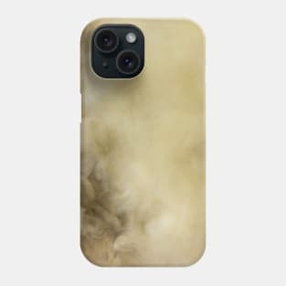 Sand rushing through water as it begins to settle Phone Case