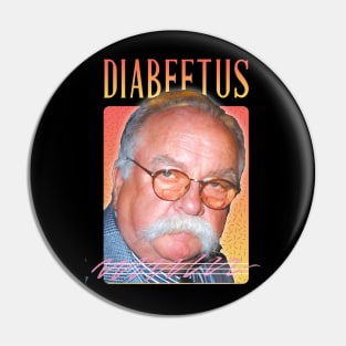 Diabeetus Retro Aesthetics Fan Art Pin