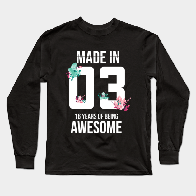16th birthday shirt ideas
