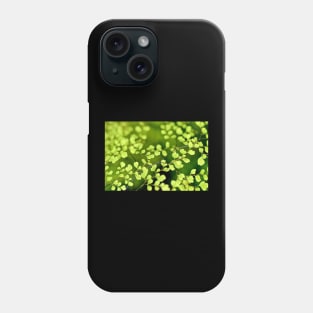 Awesome green leaves tree Phone Case